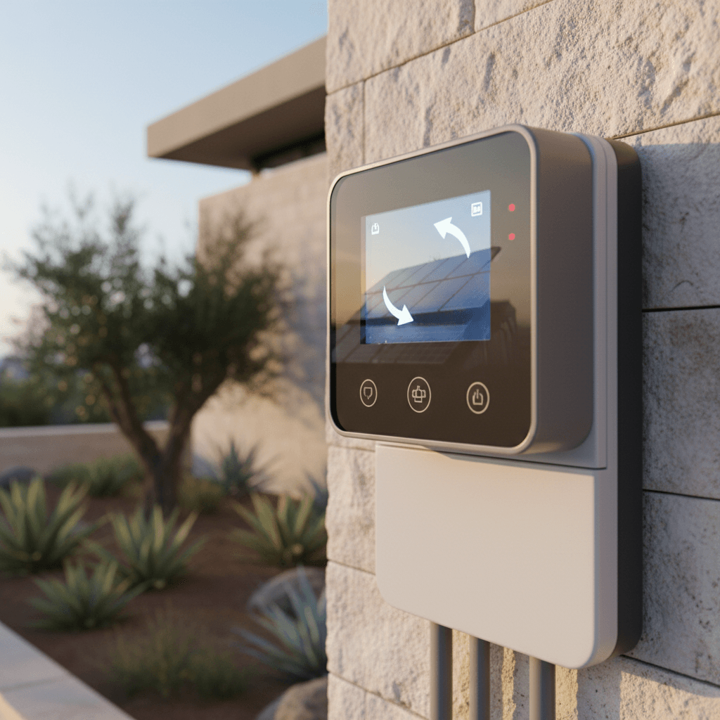 מונה דו-כיווני למערכת סולארית ביתית בישראל