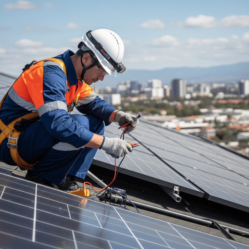 בטיחות במערכות סולאריות על גג בית בישראל