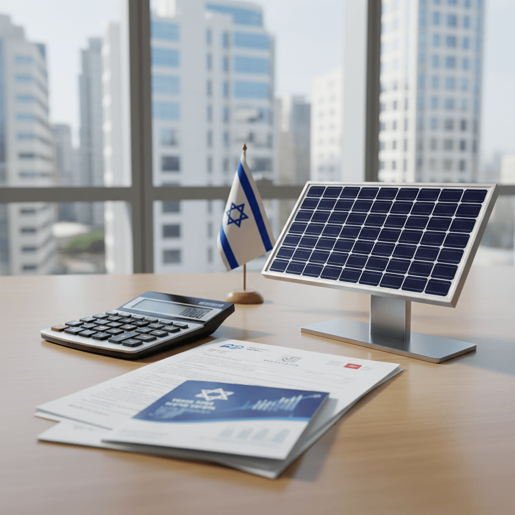 הטבות מס למערכות סולאריות בישראל